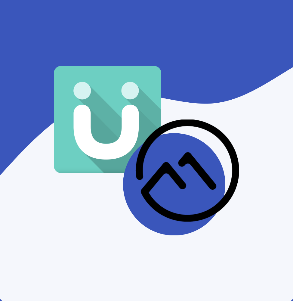 customerhub logo and order printer pro logo next to each other