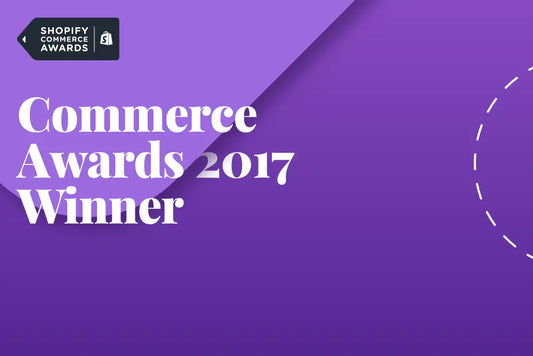 Bjorn Forsberg wins a Shopify Commerce Award! FORSBERG+two