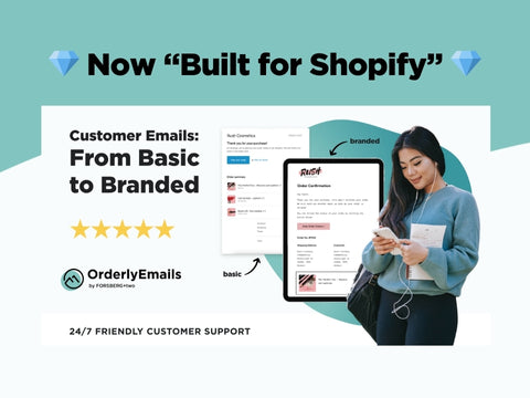 OrderlyEmails now built for shopify